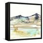 Mountains to Sea VI-Jennifer Goldberger-Framed Stretched Canvas