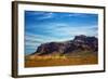 Mountains & Train Tracks Scottsdale Arizona-null-Framed Photo