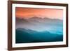 Mountains under Mist in the Morning Amazing Nature Scenery Form Kerala God's Own Country Tourism An-Sarath maroli-Framed Photographic Print