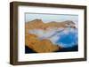 Mountains with Low Clouds Surrounding Them, La Caldera De Taburiente Np, La Palma, Canary Islands-Relanzón-Framed Photographic Print