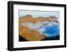 Mountains with Low Clouds Surrounding Them, La Caldera De Taburiente Np, La Palma, Canary Islands-Relanzón-Framed Photographic Print