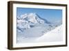 Mountains with Snow in Winter, Val-D'isere, Alps, France-haveseen-Framed Photographic Print