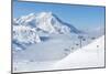 Mountains with Snow in Winter, Val-D'isere, Alps, France-haveseen-Mounted Photographic Print