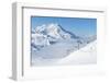 Mountains with Snow in Winter, Val-D'isere, Alps, France-haveseen-Framed Photographic Print