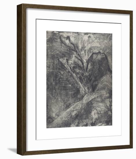 Mountains-Ernst Ludwig Kirchner-Framed Premium Giclee Print