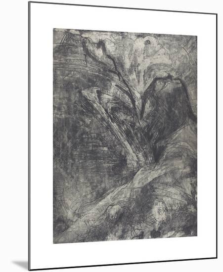 Mountains-Ernst Ludwig Kirchner-Mounted Premium Giclee Print