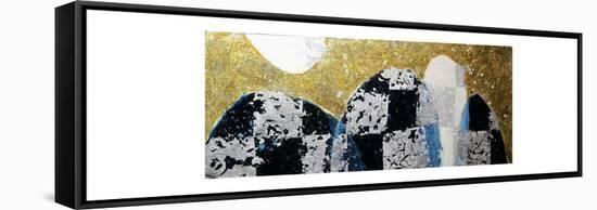 Mountains-Hyunah Kim-Framed Stretched Canvas