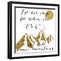 Mountains-Color Bakery-Framed Giclee Print