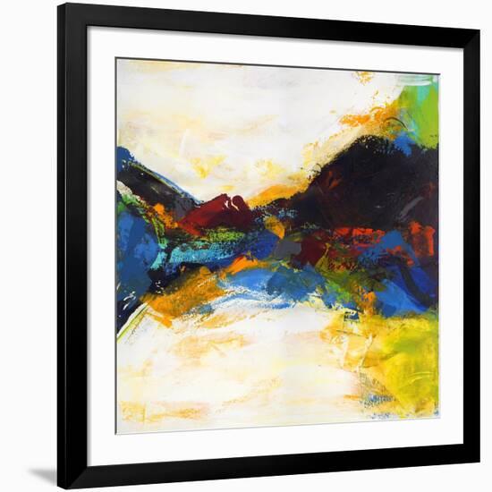 Mountains-null-Framed Art Print