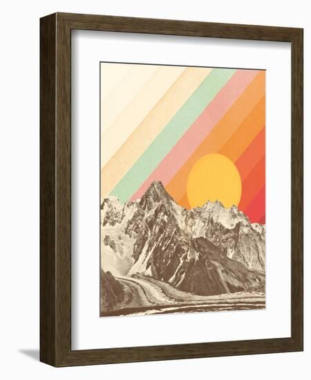 Mountainscape 1-Florent Bodart-Framed Giclee Print