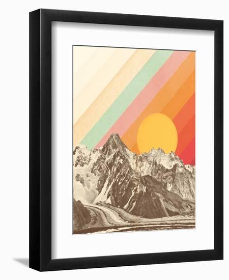 Mountainscape 1-Florent Bodart-Framed Giclee Print