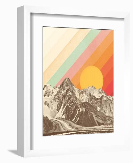 Mountainscape 1-Florent Bodart-Framed Giclee Print