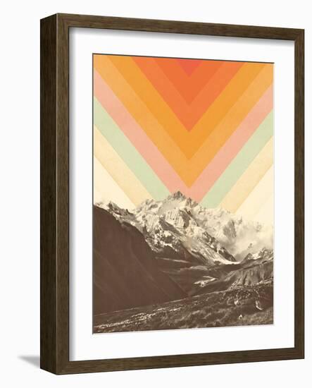 Mountainscape 2-Florent Bodart-Framed Giclee Print