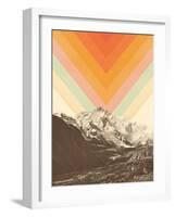 Mountainscape 2-Florent Bodart-Framed Giclee Print