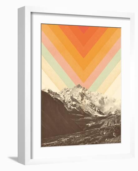 Mountainscape 2-Florent Bodart-Framed Giclee Print