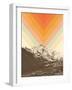 Mountainscape 2-Florent Bodart-Framed Giclee Print