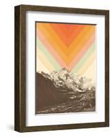 Mountainscape 2-Florent Bodart-Framed Giclee Print