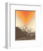 Mountainscape 2-Florent Bodart-Framed Giclee Print