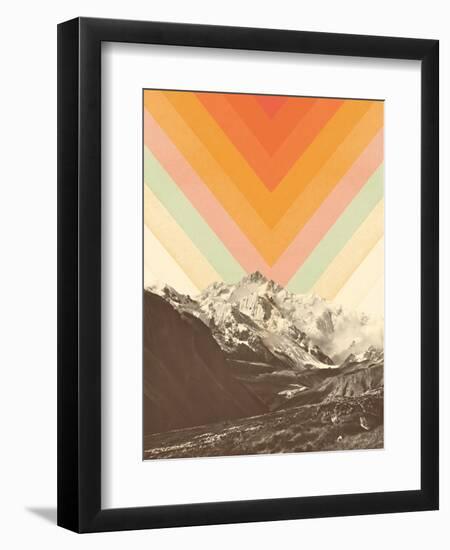 Mountainscape 2-Florent Bodart-Framed Giclee Print