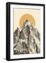 Mountainscape 5-Florent Bodart-Framed Giclee Print