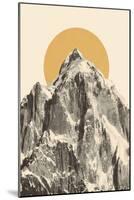 Mountainscape 5-Florent Bodart-Mounted Giclee Print