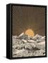 Mountainscape 6-Florent Bodart-Framed Stretched Canvas