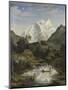 Mountainscape with Lake-Joseph Anton Koch-Mounted Giclee Print