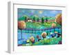 Mountainscape-Karrie Evenson-Framed Art Print