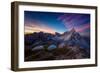 Mountainscape-Larry Deng-Framed Giclee Print