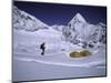 Mountainseer at Camp One Everest Northside-Michael Brown-Mounted Photographic Print