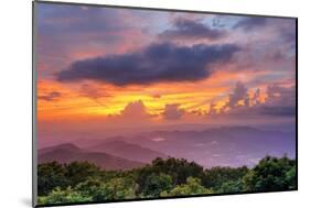 Mountaintop Observatory at Night on Brasstown Bald in Georgia, Usa.-SeanPavonePhoto-Mounted Photographic Print