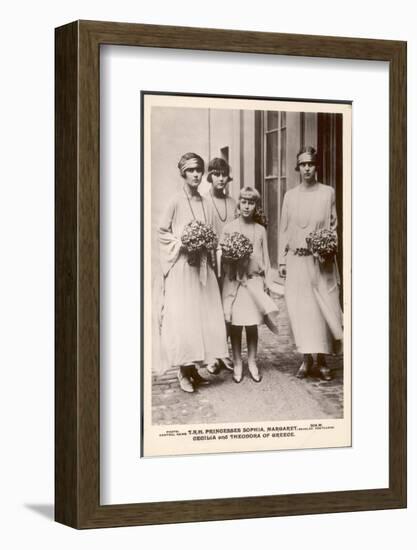 Mountbattens, 1923-null-Framed Photographic Print