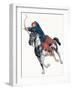 Mounted Archer of the Zhao Army-Giuseppe Rava-Framed Giclee Print