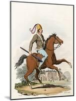 Mounted British Warrior-Charles Hamilton Smith-Mounted Art Print