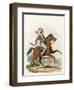 Mounted British Warrior-Charles Hamilton Smith-Framed Art Print