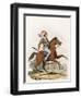 Mounted British Warrior-Charles Hamilton Smith-Framed Art Print