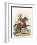 Mounted British Warrior-Charles Hamilton Smith-Framed Art Print