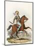 Mounted British Warrior-Charles Hamilton Smith-Mounted Art Print