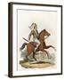 Mounted British Warrior-Charles Hamilton Smith-Framed Art Print