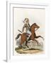 Mounted British Warrior-Charles Hamilton Smith-Framed Art Print