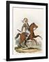 Mounted British Warrior-Charles Hamilton Smith-Framed Art Print