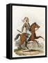 Mounted British Warrior-Charles Hamilton Smith-Framed Stretched Canvas