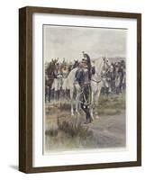 Mounted Cavalry in 1807-Jean-Baptiste Edouard Detaille-Framed Giclee Print