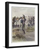 Mounted Cavalry in 1807-Jean-Baptiste Edouard Detaille-Framed Giclee Print