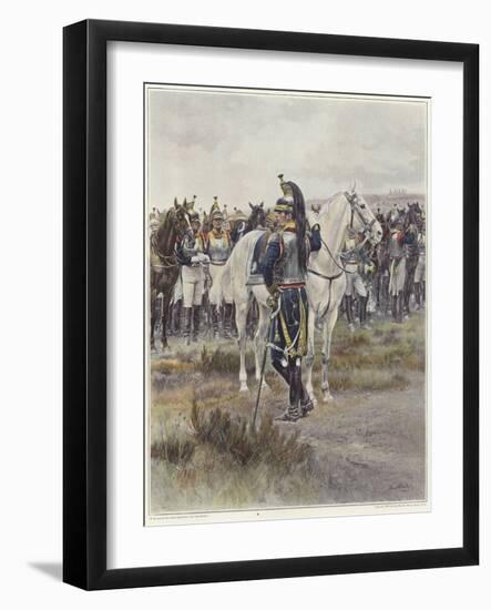 Mounted Cavalry in 1807-Jean-Baptiste Edouard Detaille-Framed Giclee Print