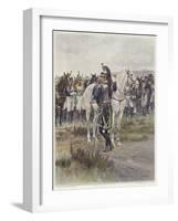 Mounted Cavalry in 1807-Jean-Baptiste Edouard Detaille-Framed Giclee Print