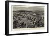 Mounted Infantry Manoeuvring at Aldershot-William Small-Framed Giclee Print