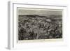 Mounted Infantry Manoeuvring at Aldershot-William Small-Framed Giclee Print