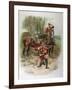 Mounted Infantry-Frank Dadd-Framed Art Print