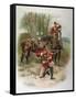 Mounted Infantry-Frank Dadd-Framed Stretched Canvas